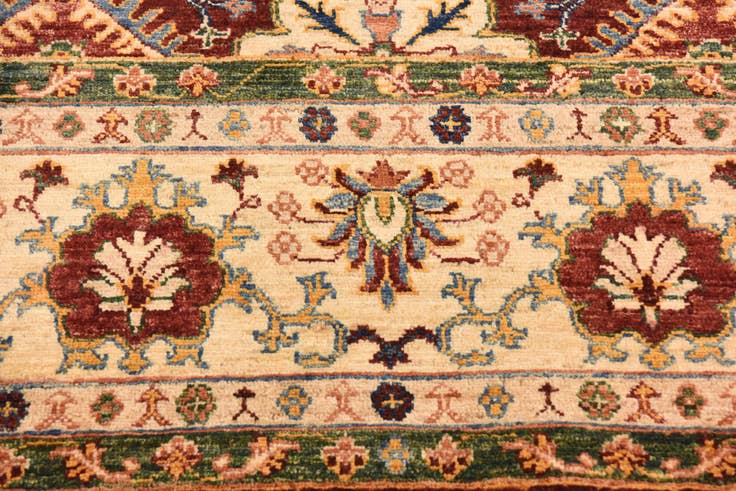 Detail image of 8' x 10' Hand Knotted Ariana Ziegler Rug