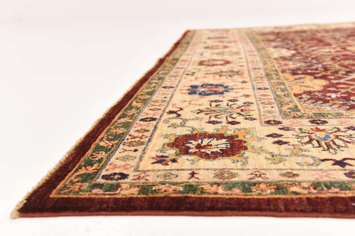 8' x 10' Hand Knotted Ariana Ziegler Rug