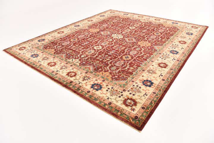 8' 3 x 9' 9 Hand Knotted Ariana Ziegler Rug