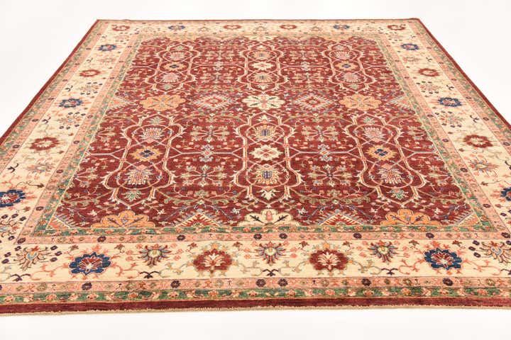 8' 3 x 9' 9 Hand Knotted Ariana Ziegler Rug