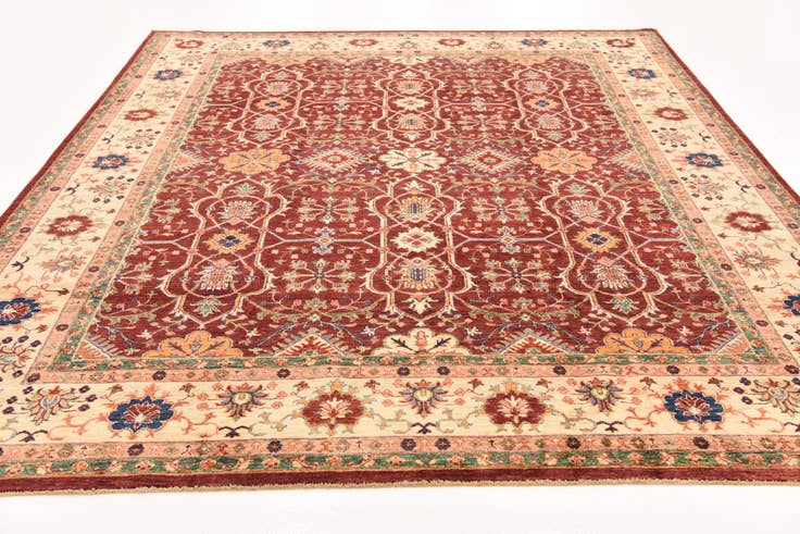 Detail image of 8' 3 x 9' 9 Hand Knotted Ariana Ziegler Rug