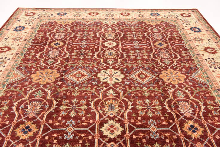 Detail image of 8' 3 x 9' 9 Hand Knotted Ariana Ziegler Rug