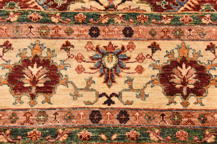 8' 3 x 9' 9 Hand Knotted Ariana Ziegler Rug
