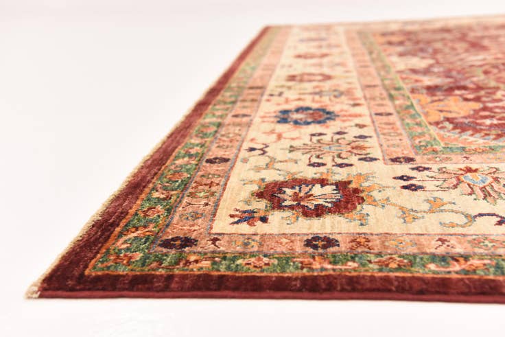 Detail image of 8' 3 x 9' 9 Hand Knotted Ariana Ziegler Rug