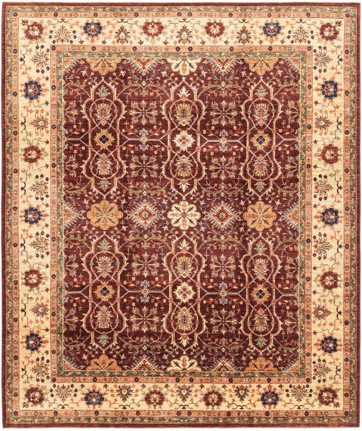 8' 3 x 9' 9 Hand Knotted Ariana Ziegler Rug