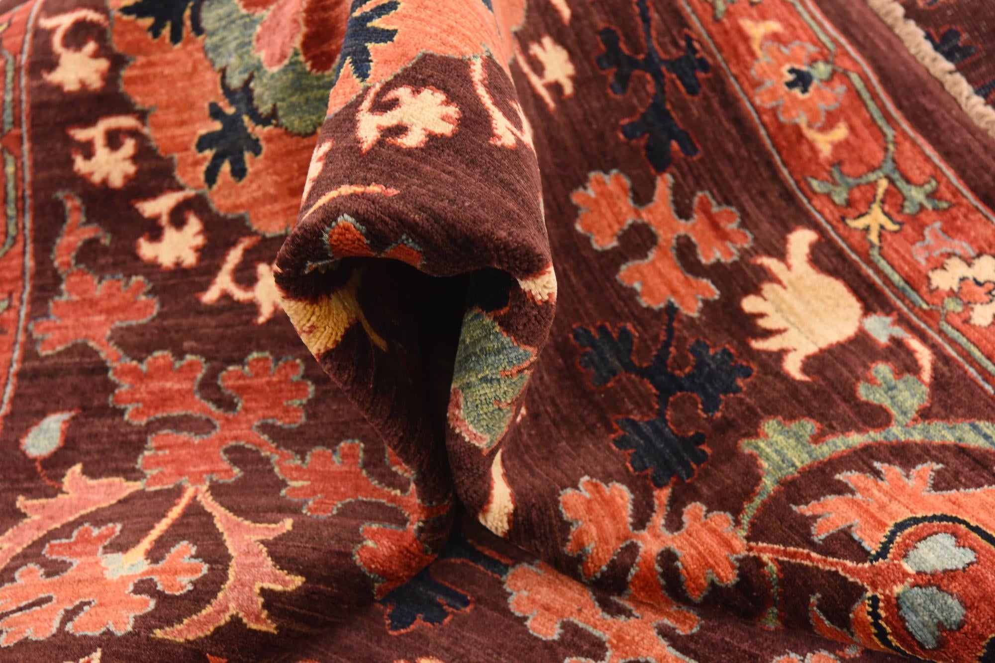 8' 2 x 10' 3 Hand Knotted Ariana Ziegler Rug