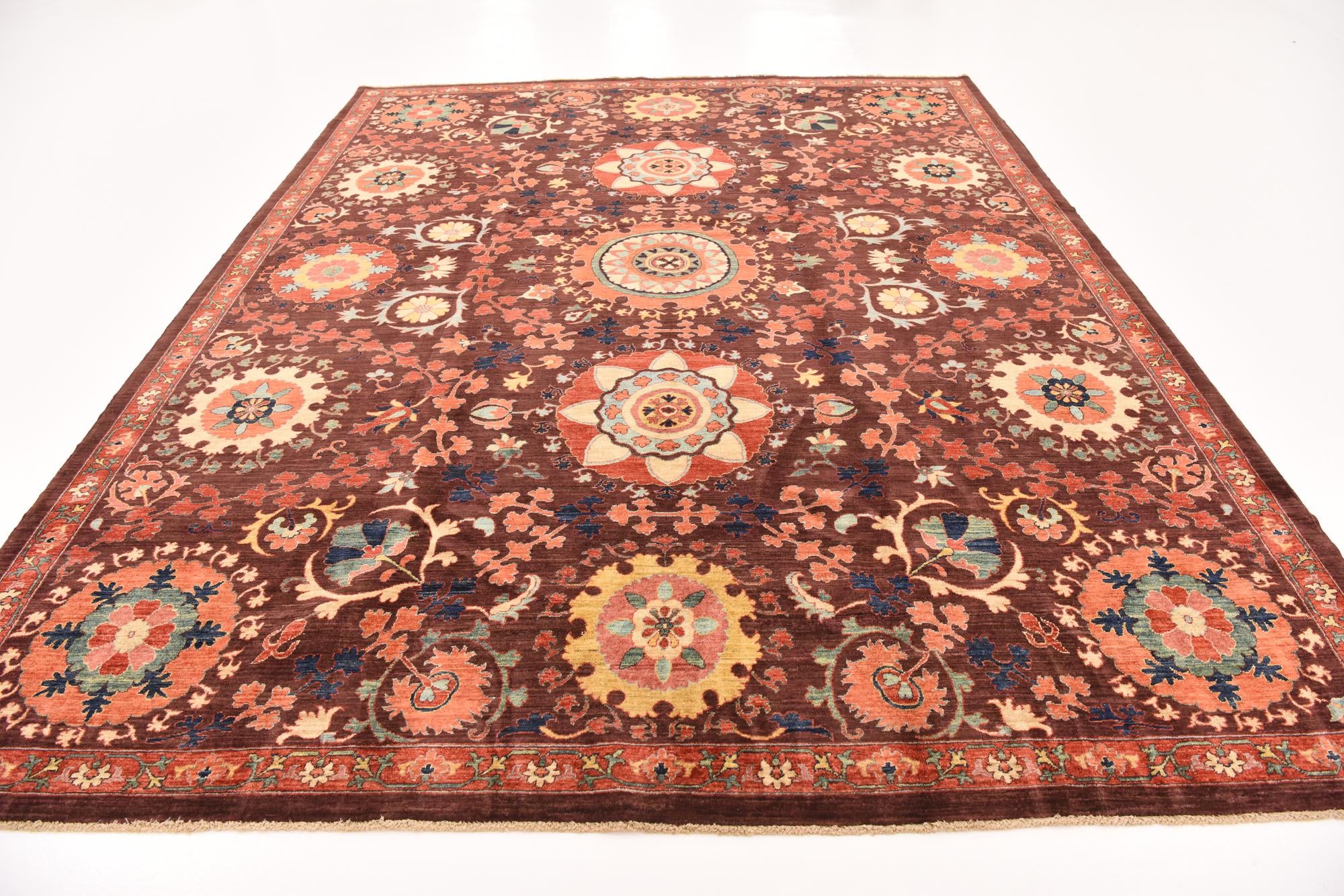 8' 2 x 10' 3 Hand Knotted Ariana Ziegler Rug