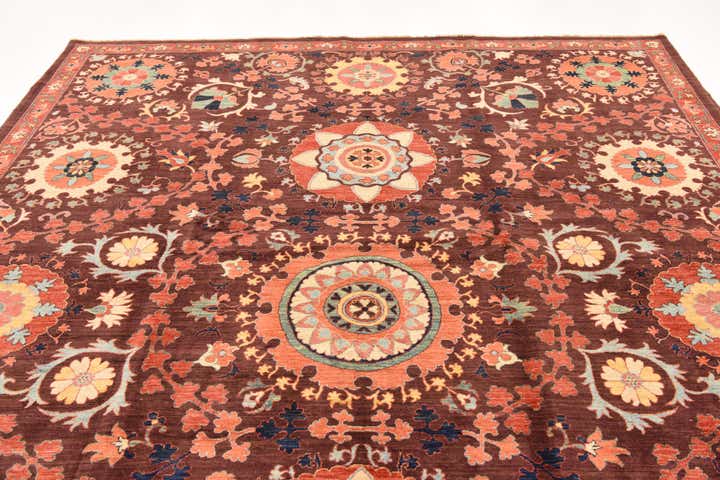 8' 2 x 10' 3 Hand Knotted Ariana Ziegler Rug