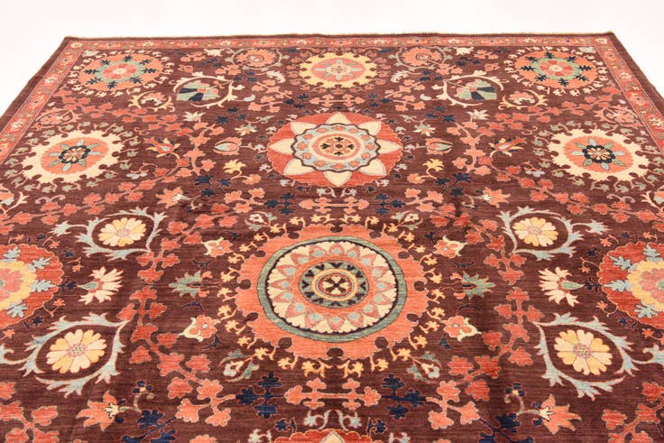 Detail image of 8' 2 x 10' 3 Hand Knotted Ariana Ziegler Rug