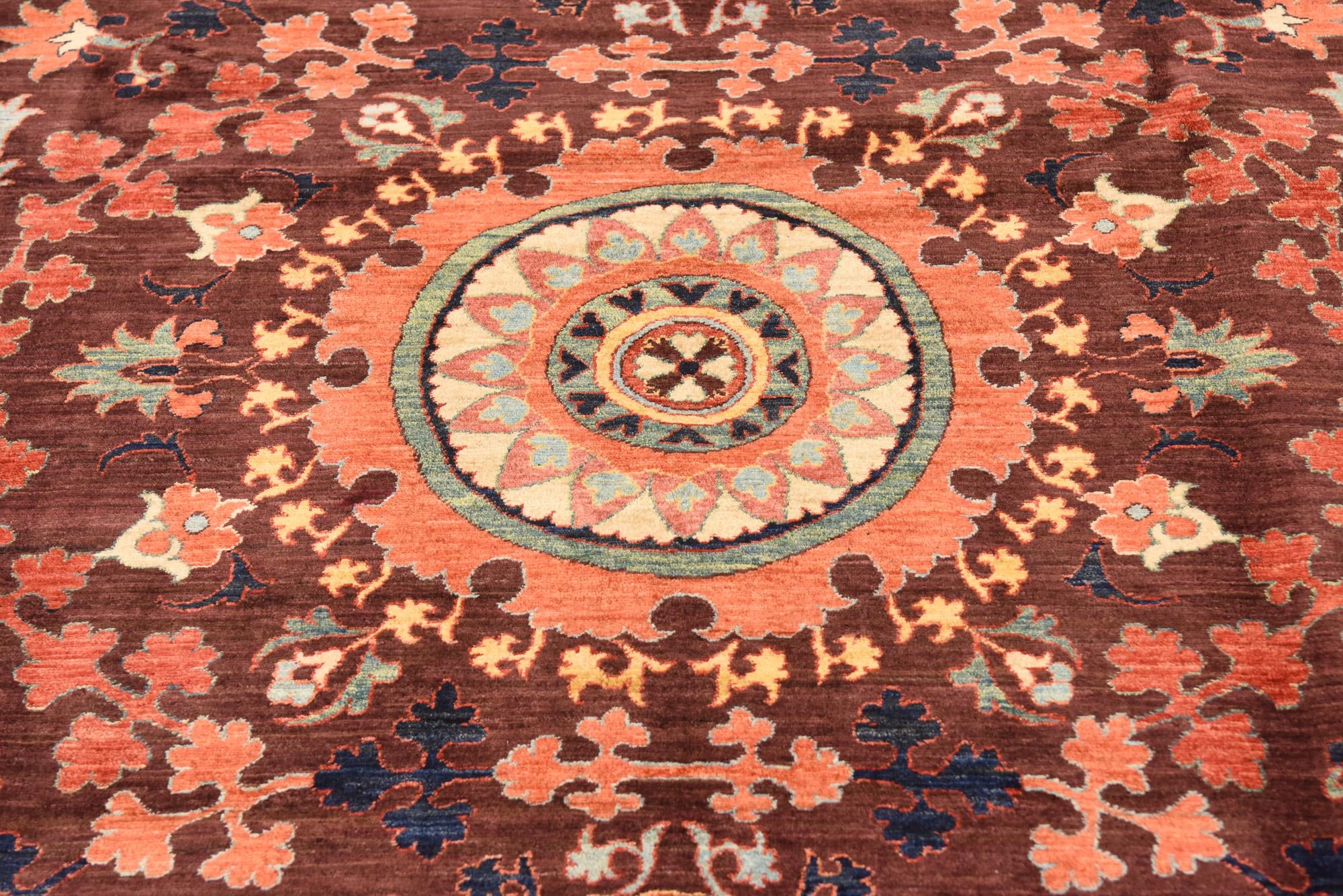8' 2 x 10' 3 Hand Knotted Ariana Ziegler Rug