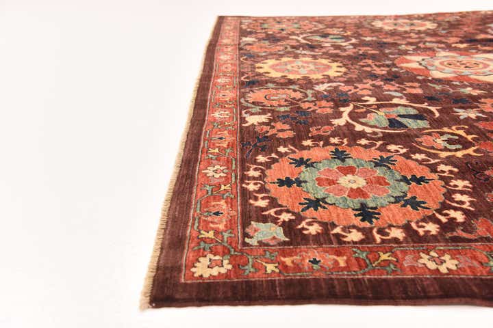 8' 2 x 10' 3 Hand Knotted Ariana Ziegler Rug