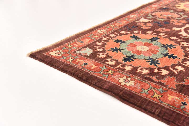 8' 2 x 10' 3 Hand Knotted Ariana Ziegler Rug