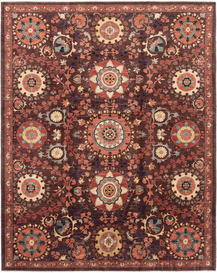 8' 2 x 10' 3 Hand Knotted Ariana Ziegler Rug
