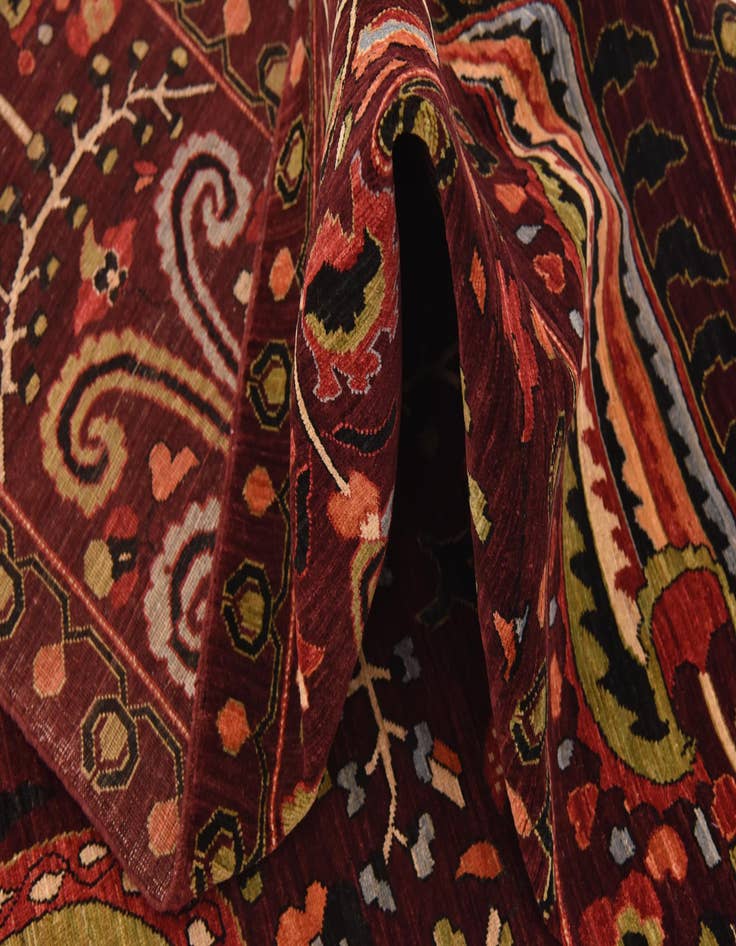 Detail image of 9' 1 x 12' 2 Hand Knotted Ariana Ziegler Oriental Rug