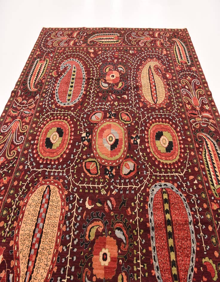 Detail image of 9' 1 x 12' 2 Hand Knotted Ariana Ziegler Oriental Rug