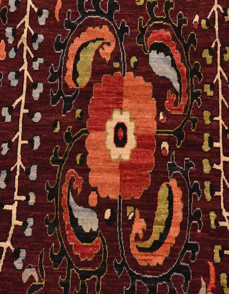 Detail image of 9' 1 x 12' 2 Hand Knotted Ariana Ziegler Oriental Rug