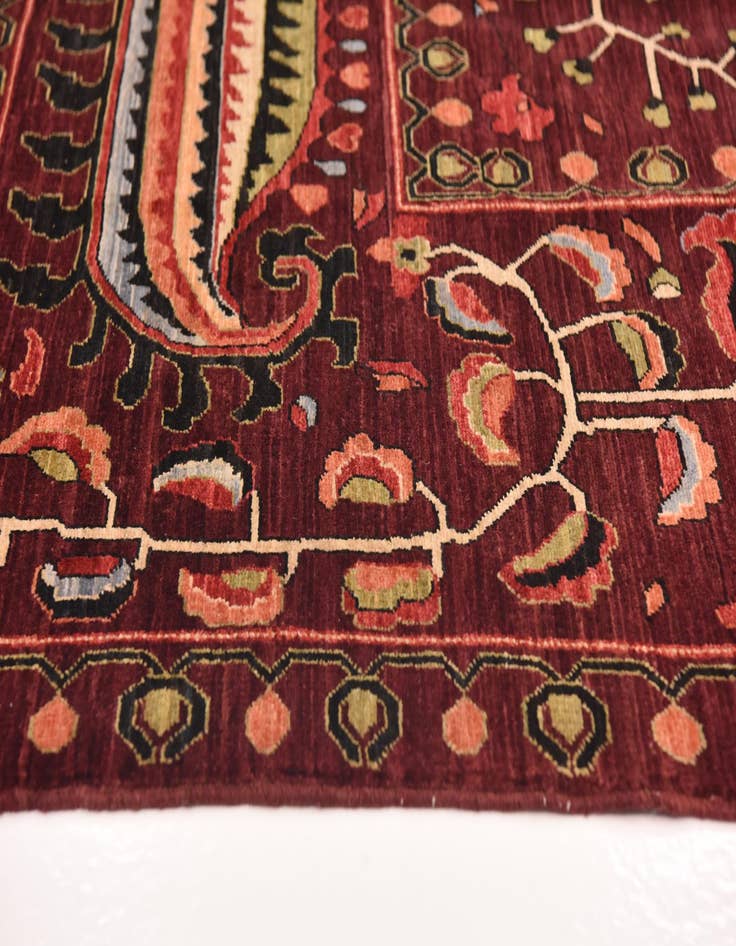 Detail image of 9' 1 x 12' 2 Hand Knotted Ariana Ziegler Oriental Rug