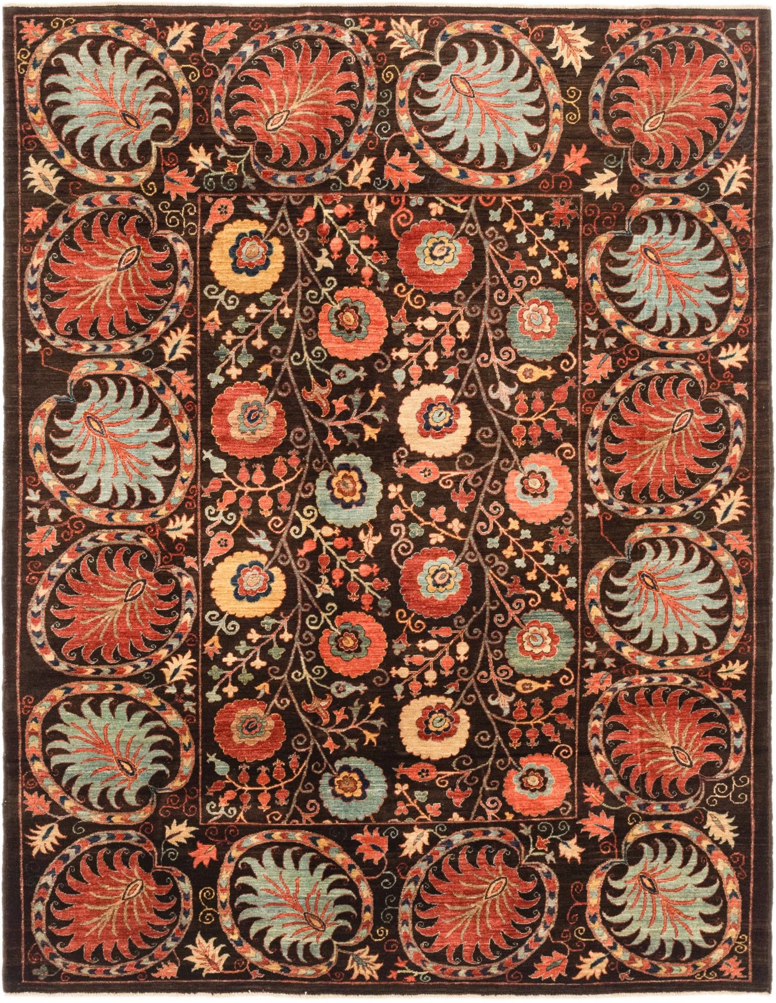 6' 2 x 8' 1 Hand Knotted Ariana Ziegler Oriental Rug