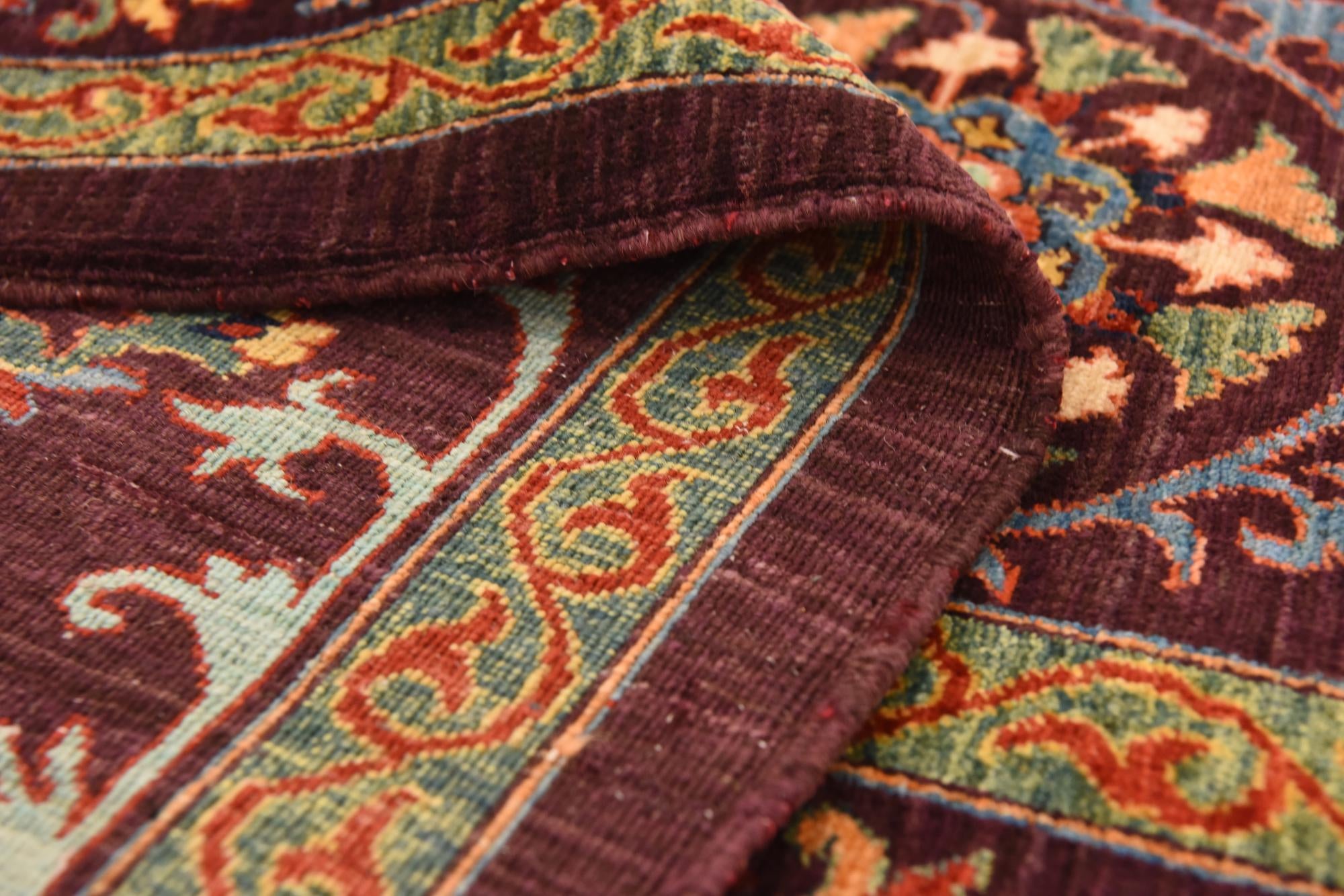 6' 3 x 8' 2 Hand Knotted Ariana Ziegler Oriental Rug