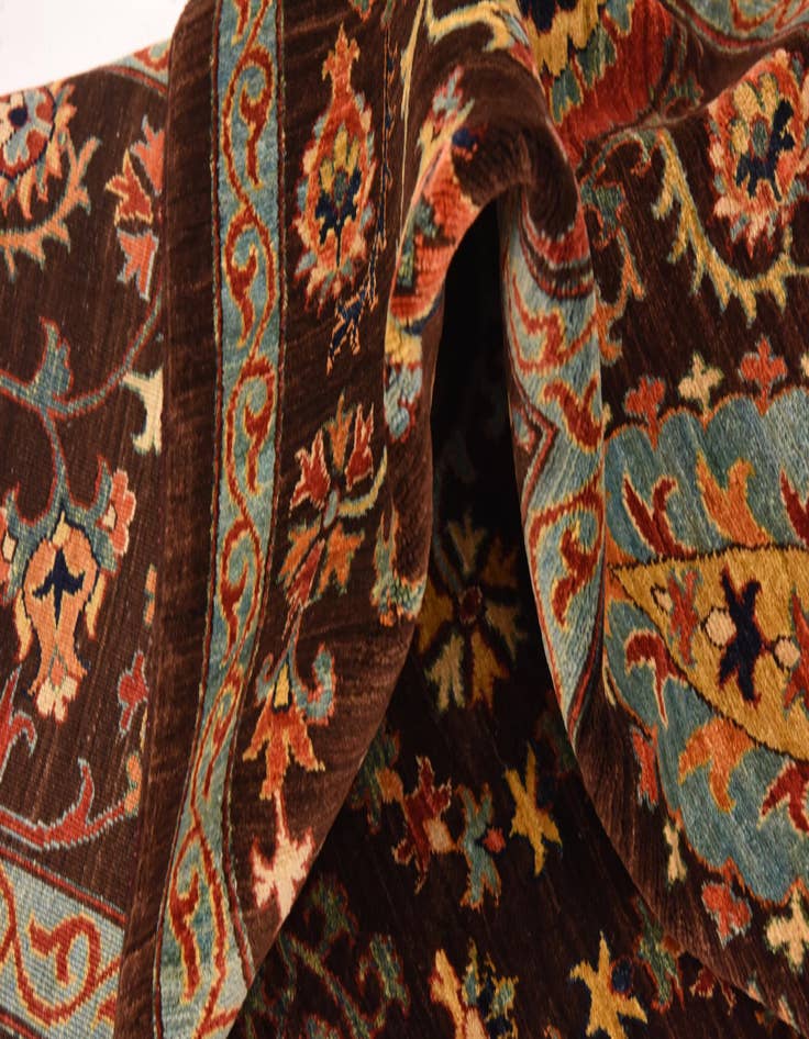 Detail image of 6' 2 x 8' 2  Hand Knotted Ariana Ziegler Oriental Rug