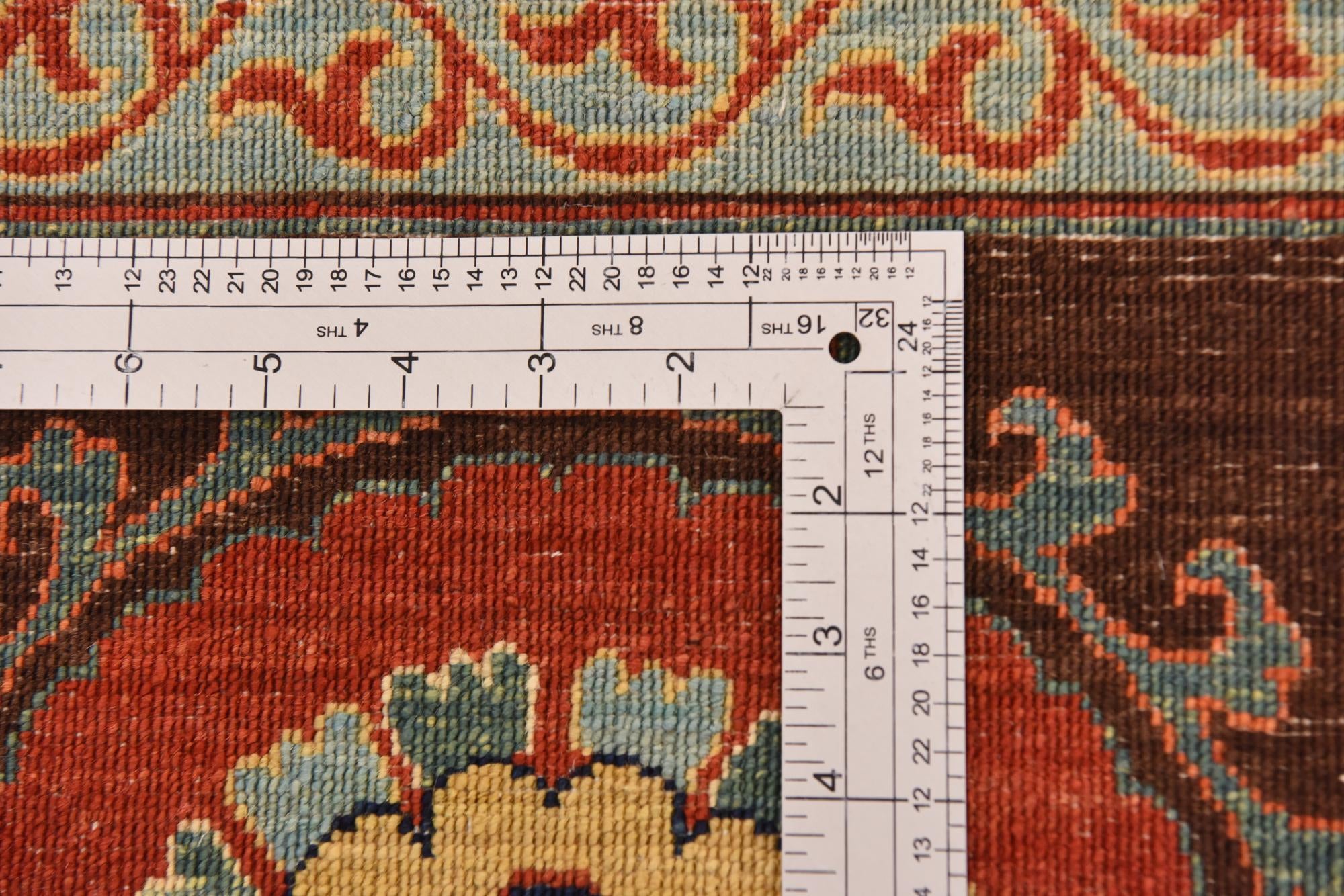 6' 2 x 8' 2 Hand Knotted Ariana Ziegler Oriental Rug
