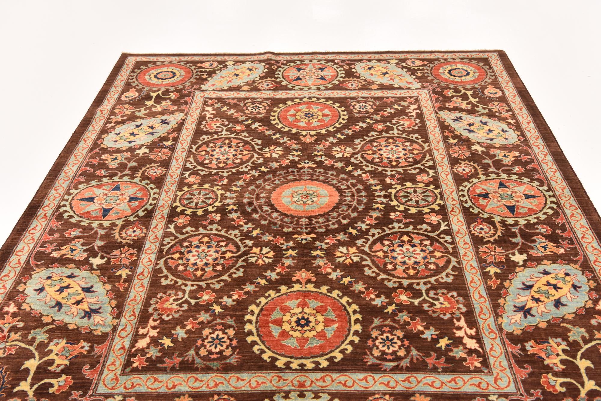 6' 2 x 8' 2 Hand Knotted Ariana Ziegler Oriental Rug