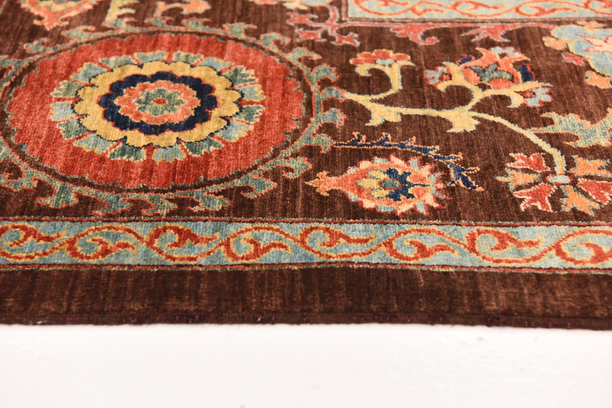 6' 2 x 8' 2 Hand Knotted Ariana Ziegler Oriental Rug