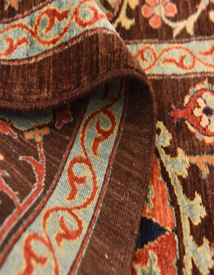 Detail image of 6' 2 x 8' 2  Hand Knotted Ariana Ziegler Oriental Rug