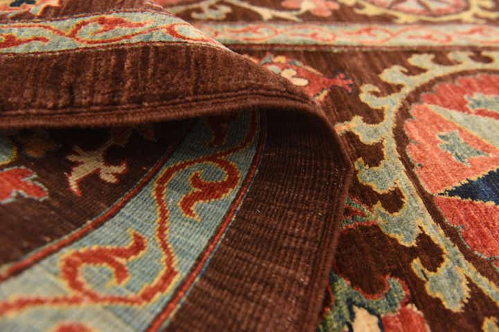 6' 9 x 8' 9 Hand Knotted Ariana Ziegler Oriental Rug