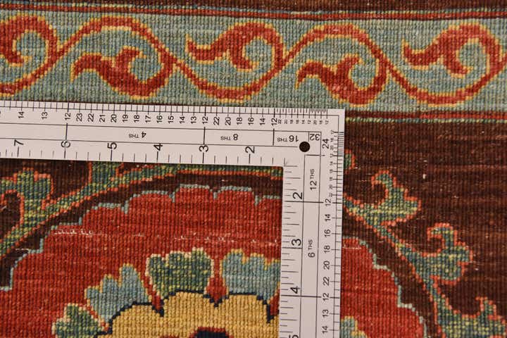 6' 9 x 8' 9 Hand Knotted Ariana Ziegler Oriental Rug