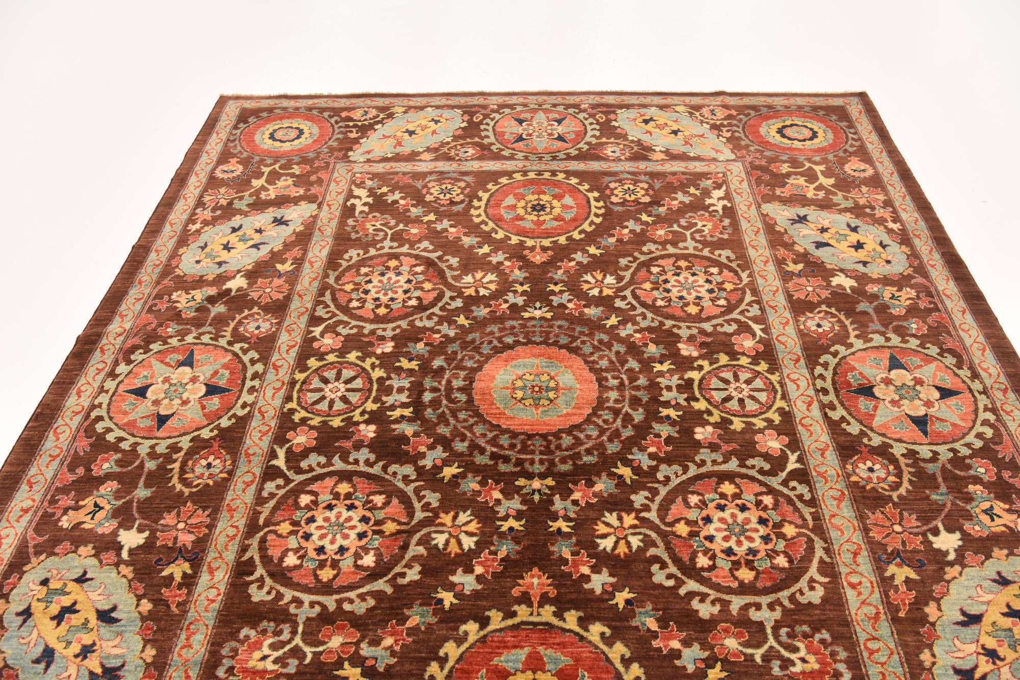 6' 9 x 8' 9 Hand Knotted Ariana Ziegler Oriental Rug