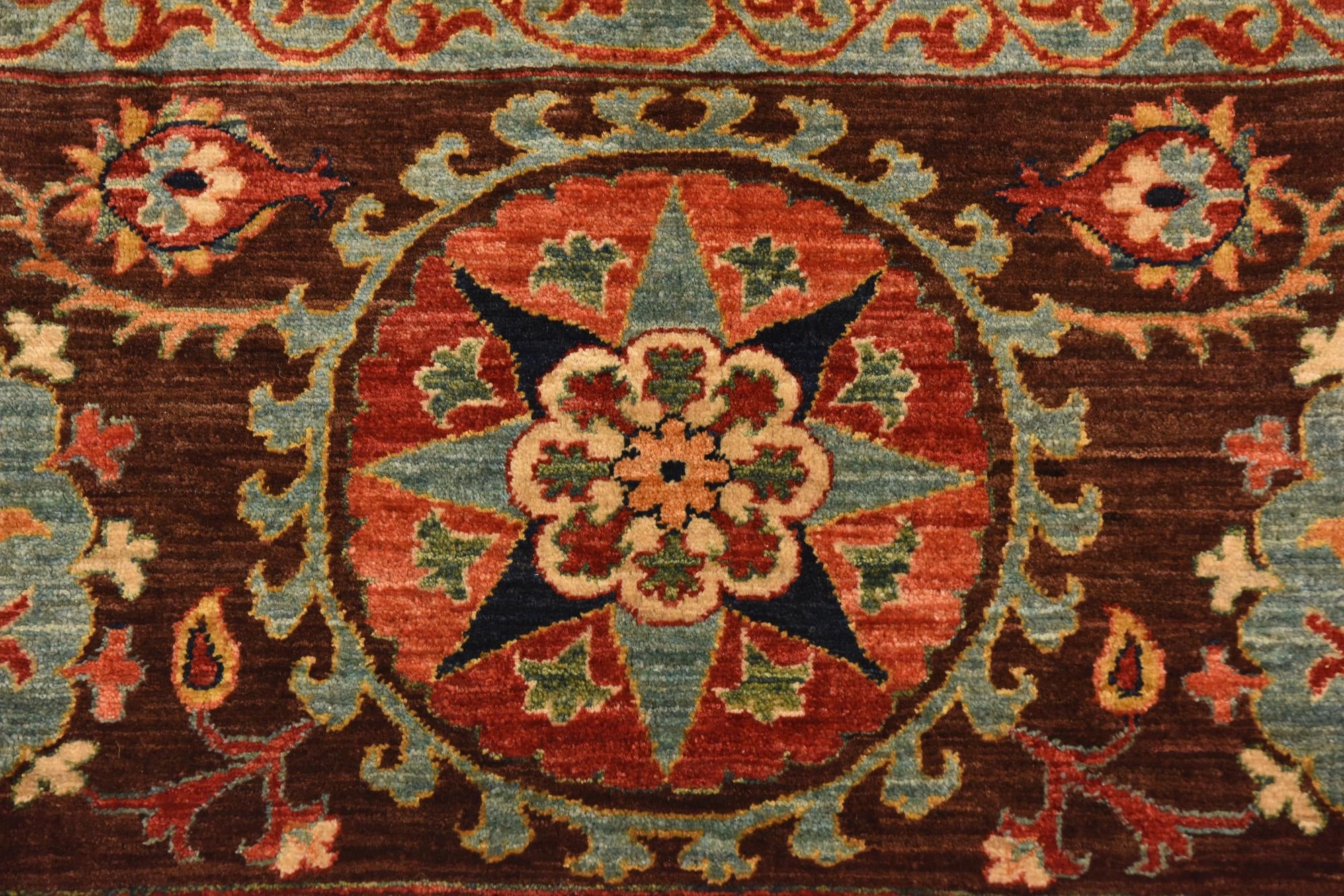 6' 9 x 8' 9 Hand Knotted Ariana Ziegler Oriental Rug