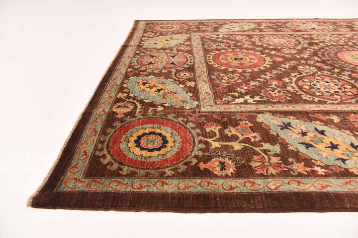 6' 9 x 8' 9 Hand Knotted Ariana Ziegler Oriental Rug