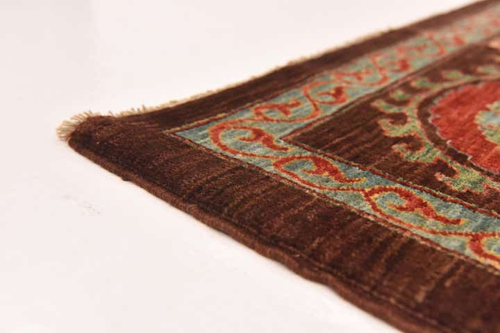 6' 9 x 8' 9 Hand Knotted Ariana Ziegler Oriental Rug