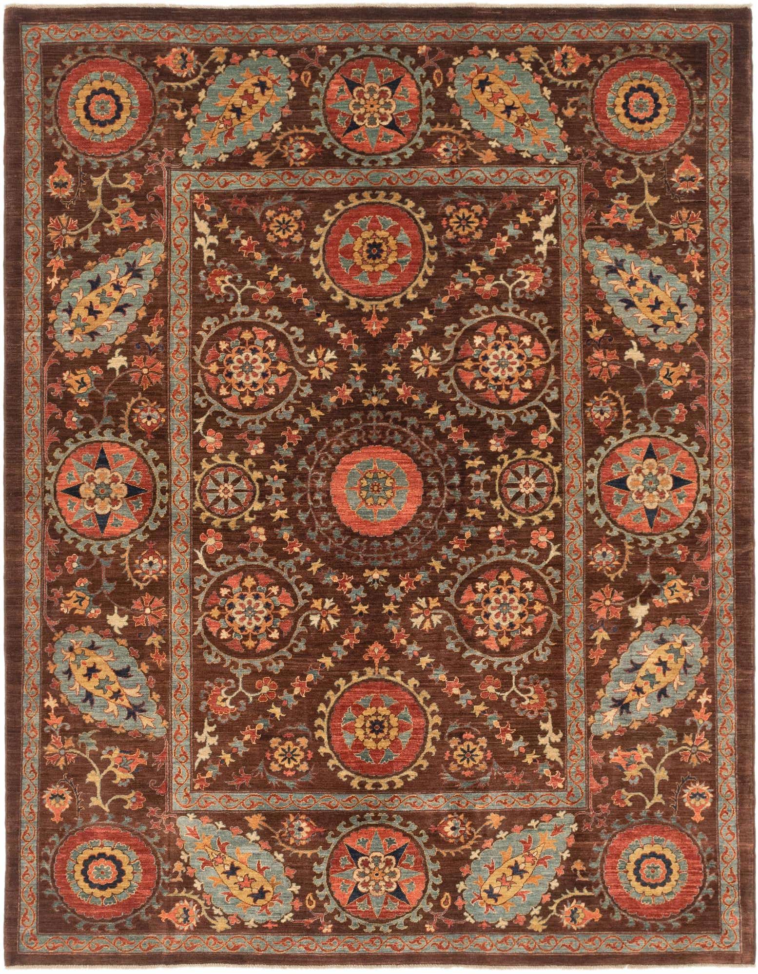 6' 9 x 8' 9 Hand Knotted Ariana Ziegler Oriental Rug