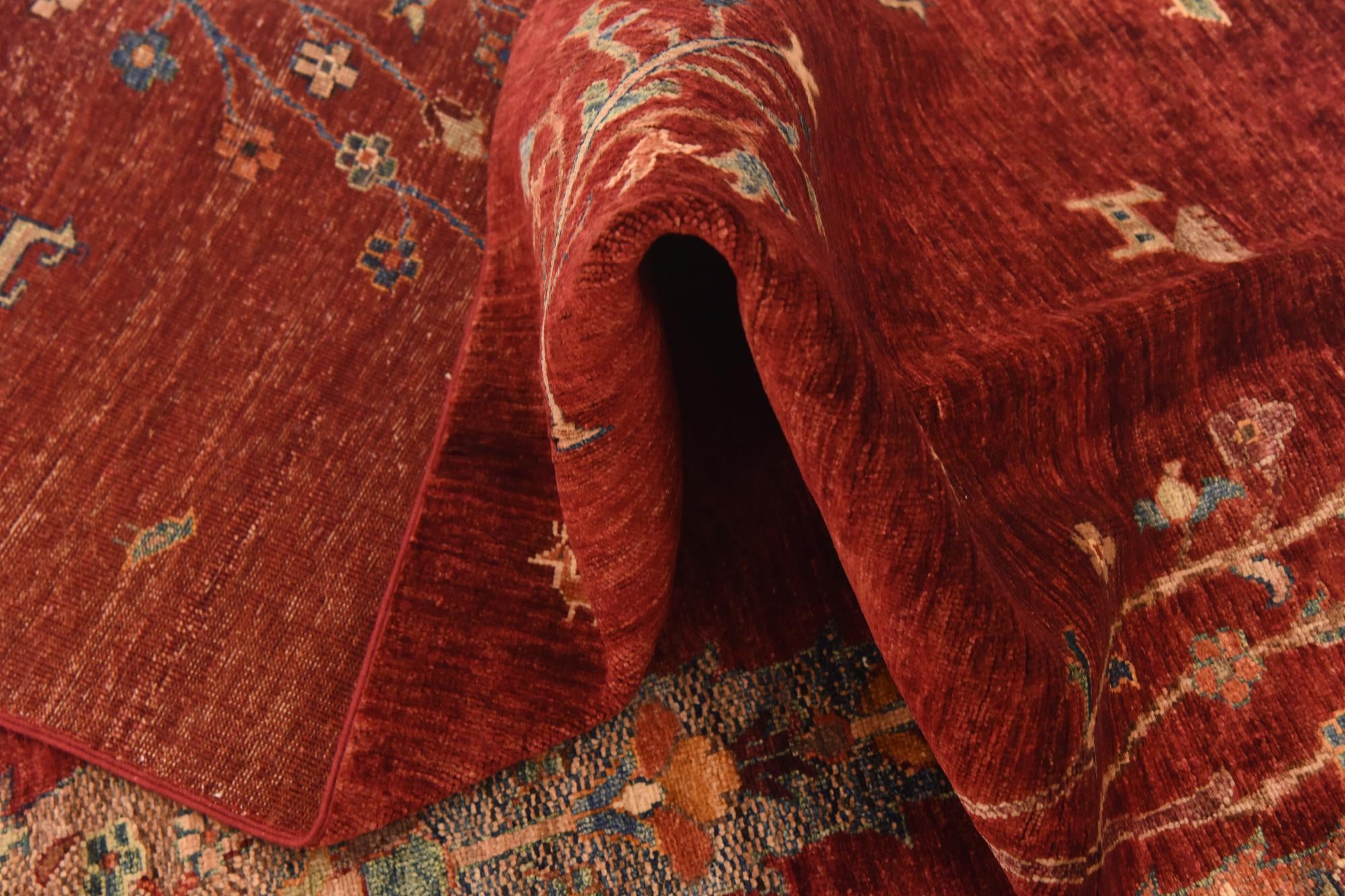 7' x 9' 6 Hand Knotted Ariana Ziegler Rug