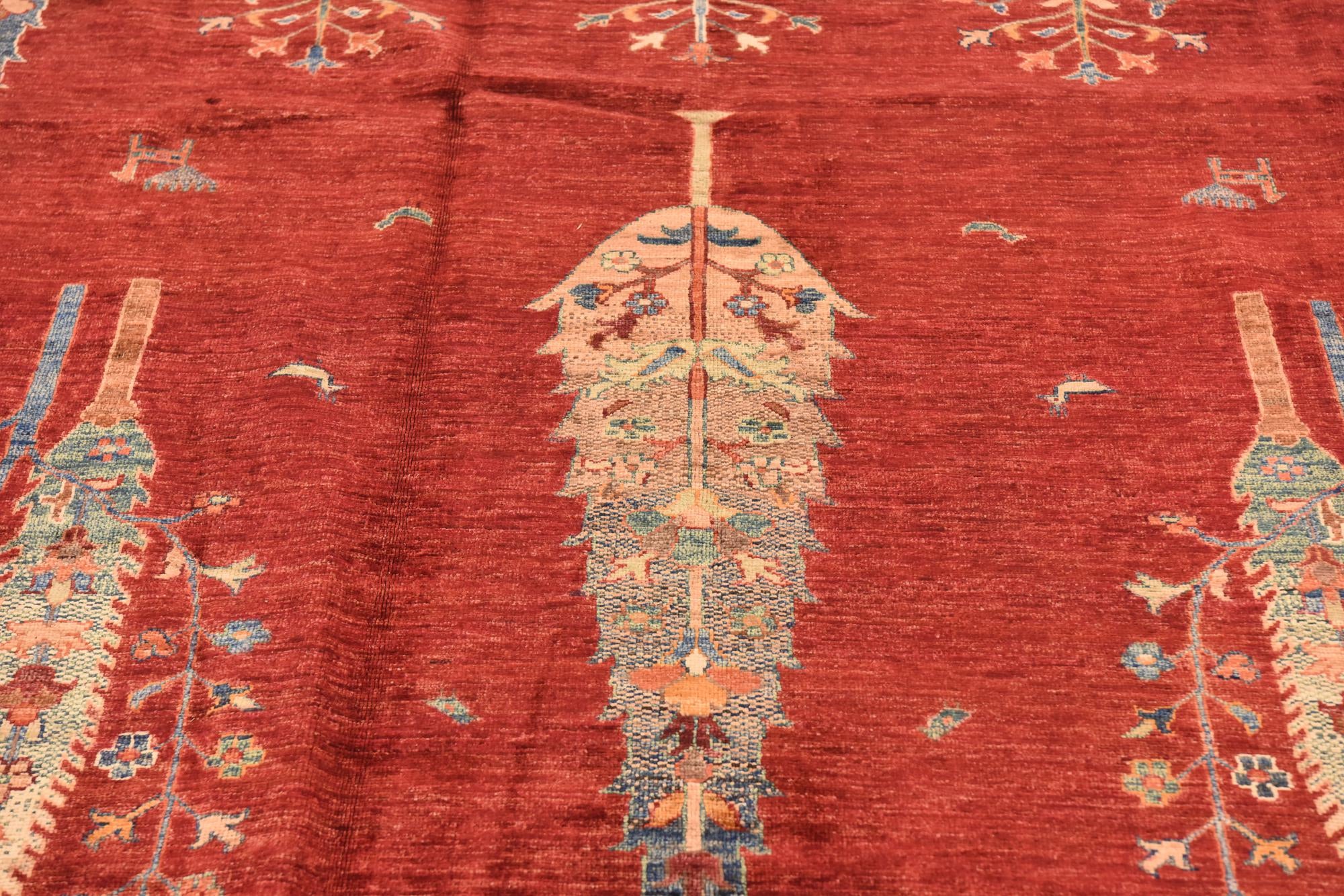7' x 9' 6 Hand Knotted Ariana Ziegler Rug