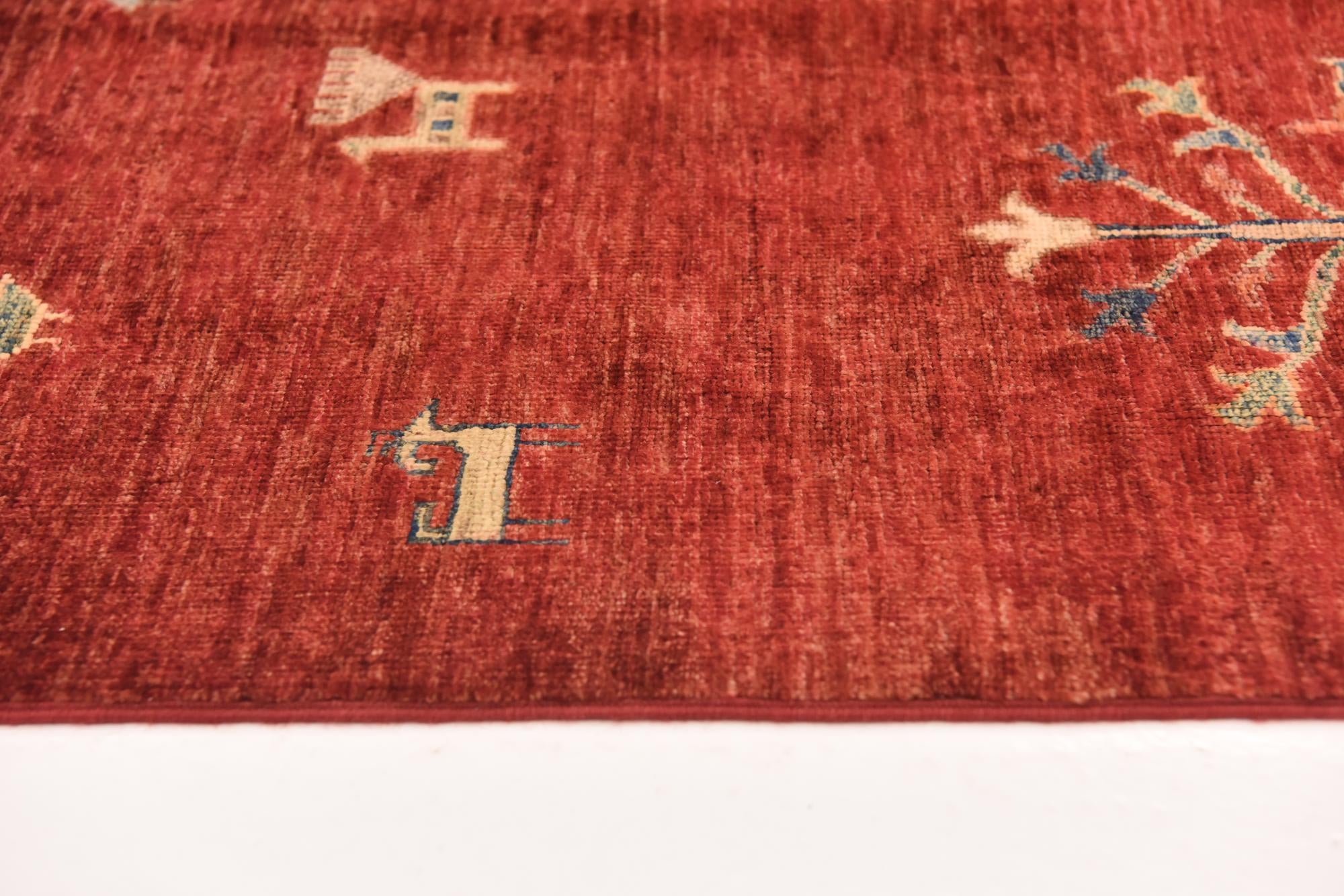 7' x 9' 6 Hand Knotted Ariana Ziegler Rug