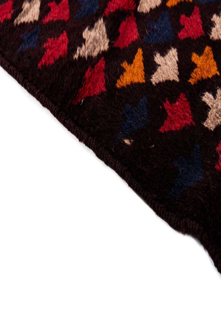 2' 9 x 4' 7 Hand Knotted Balouch Persian Wool Rug