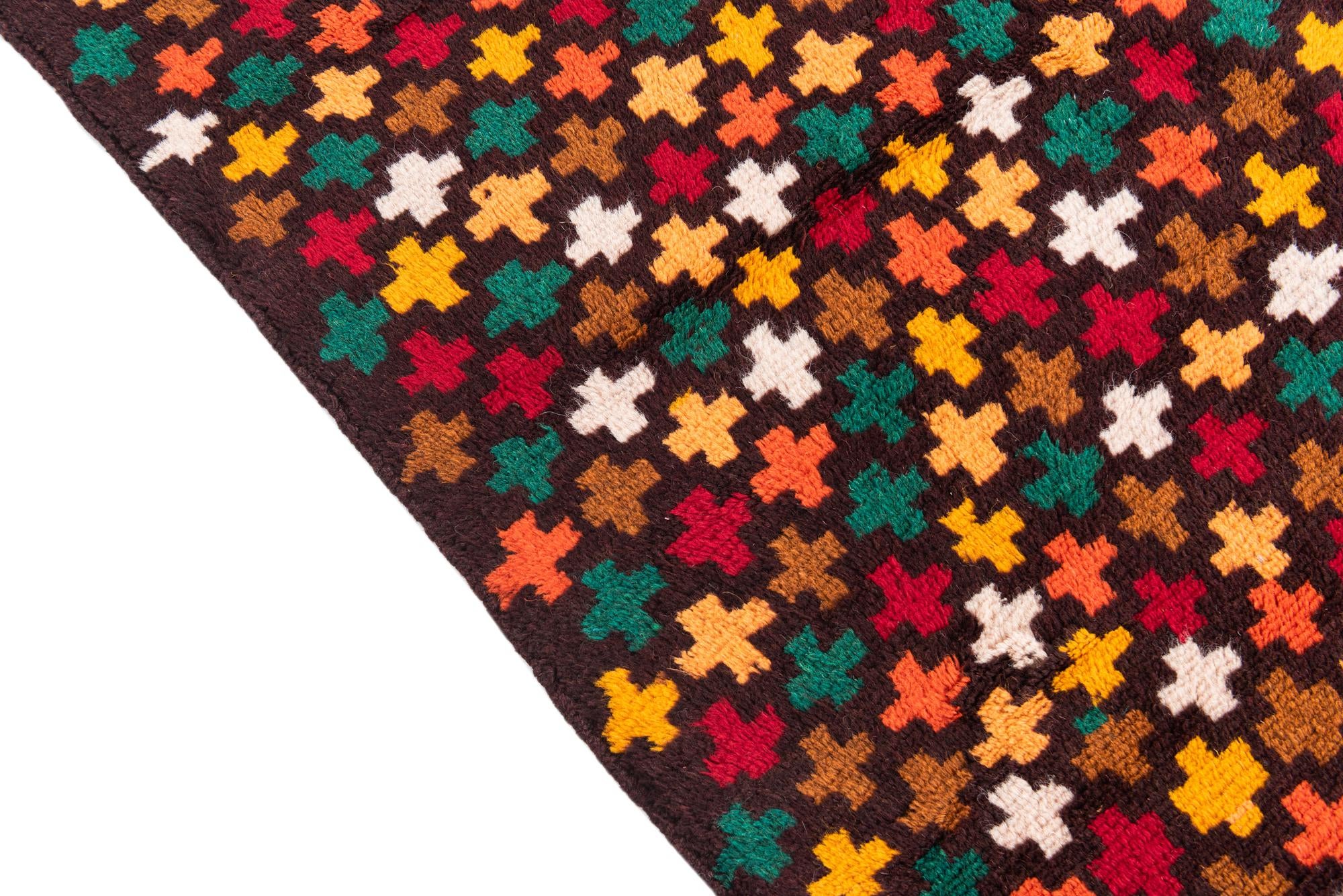 3' 9 x 6' 1 Hand Knotted Balouch Wool Rug