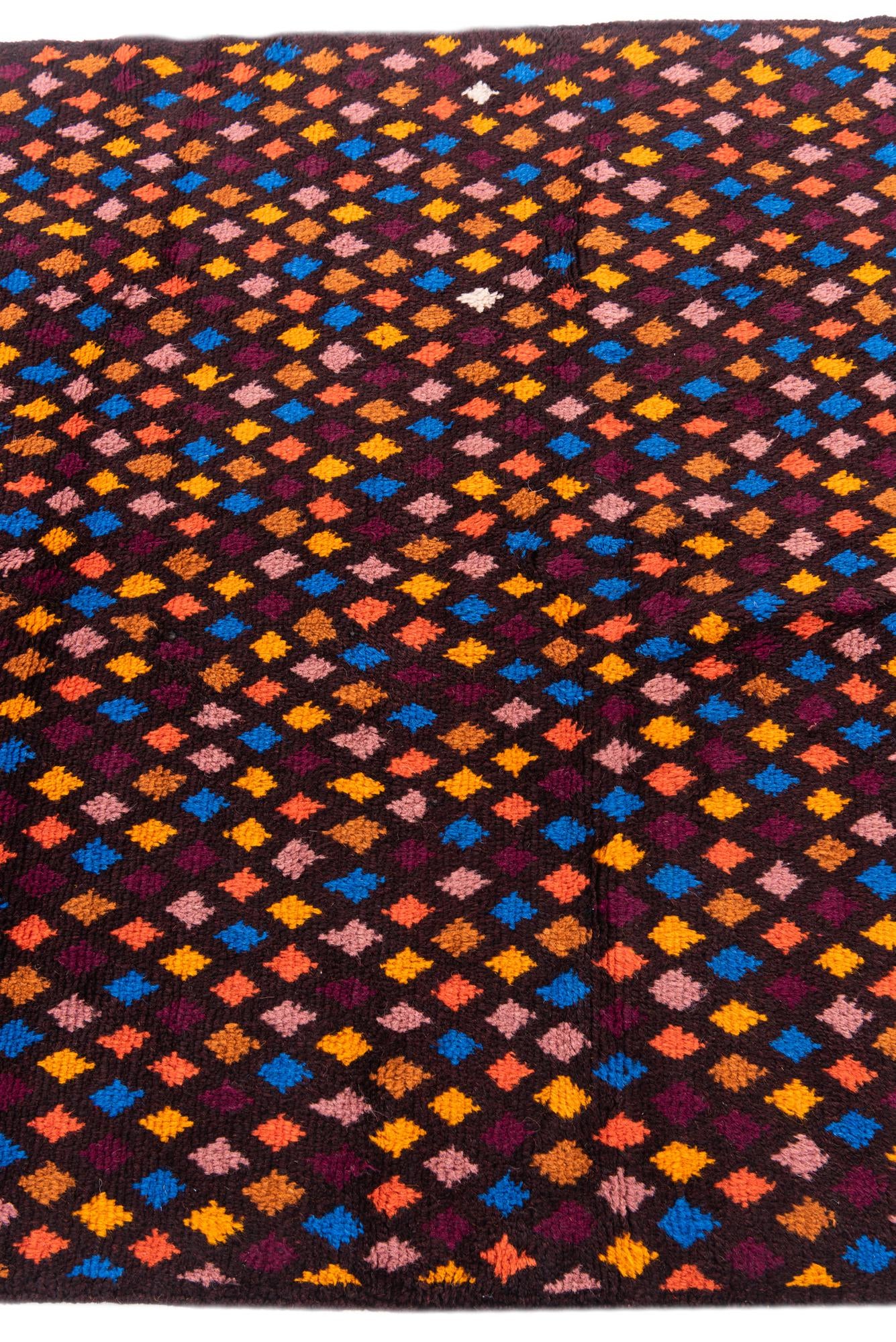 3' 10 x 6' 2 Hand Knotted Balouch Wool Rug