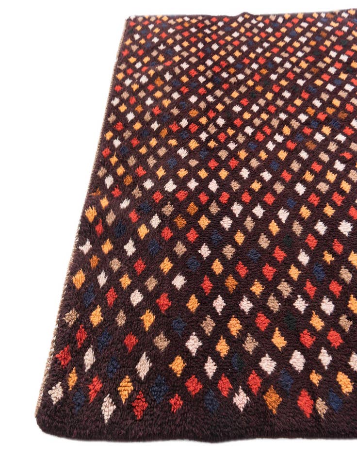 Detail image of 3' 9 x 6' 1 Hand Knotted Balouch Wool Rug