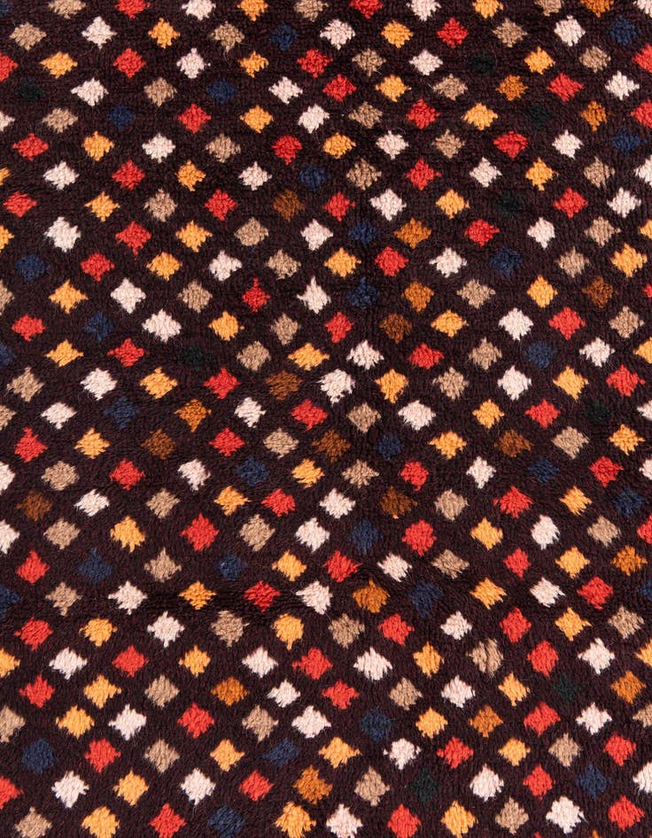 Detail image of 3' 9 x 6' 1 Hand Knotted Balouch Wool Rug