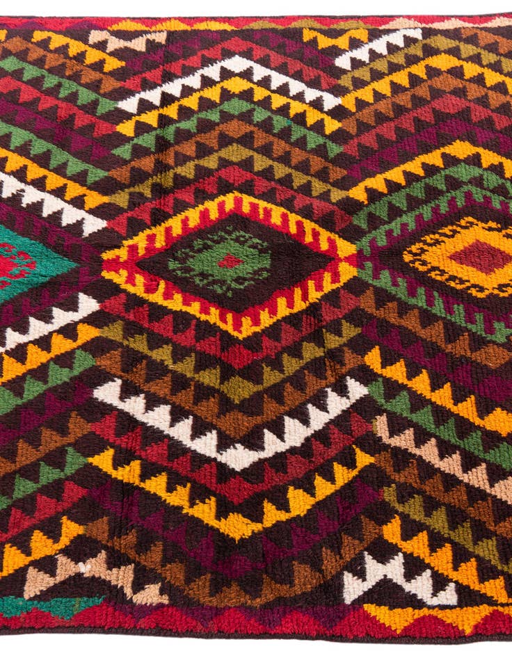 Detail image of 3' 9 x 5' 10  Hand Knotted Balouch Wool Rug