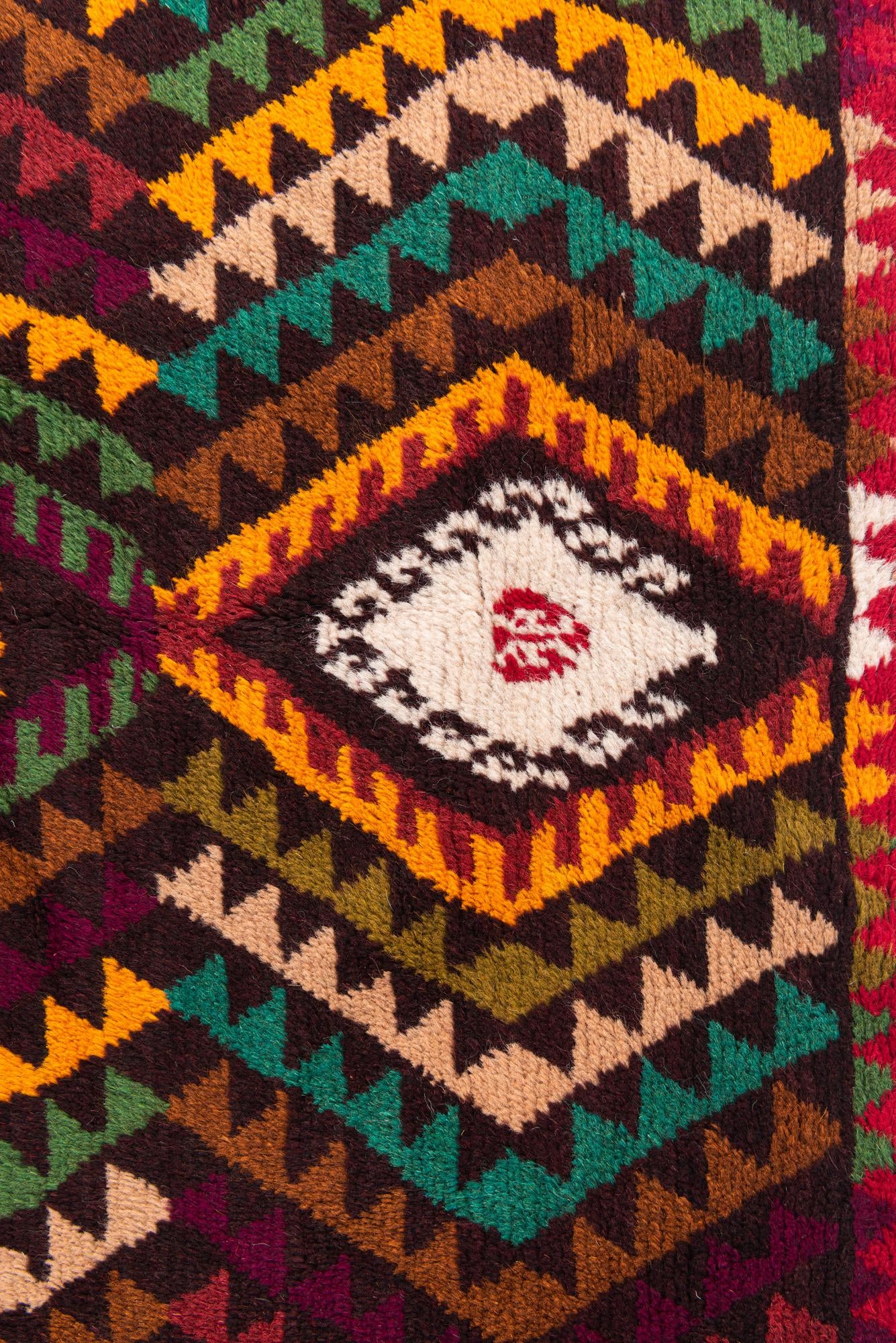 3' 9 x 5' 10 Hand Knotted Balouch Wool Rug