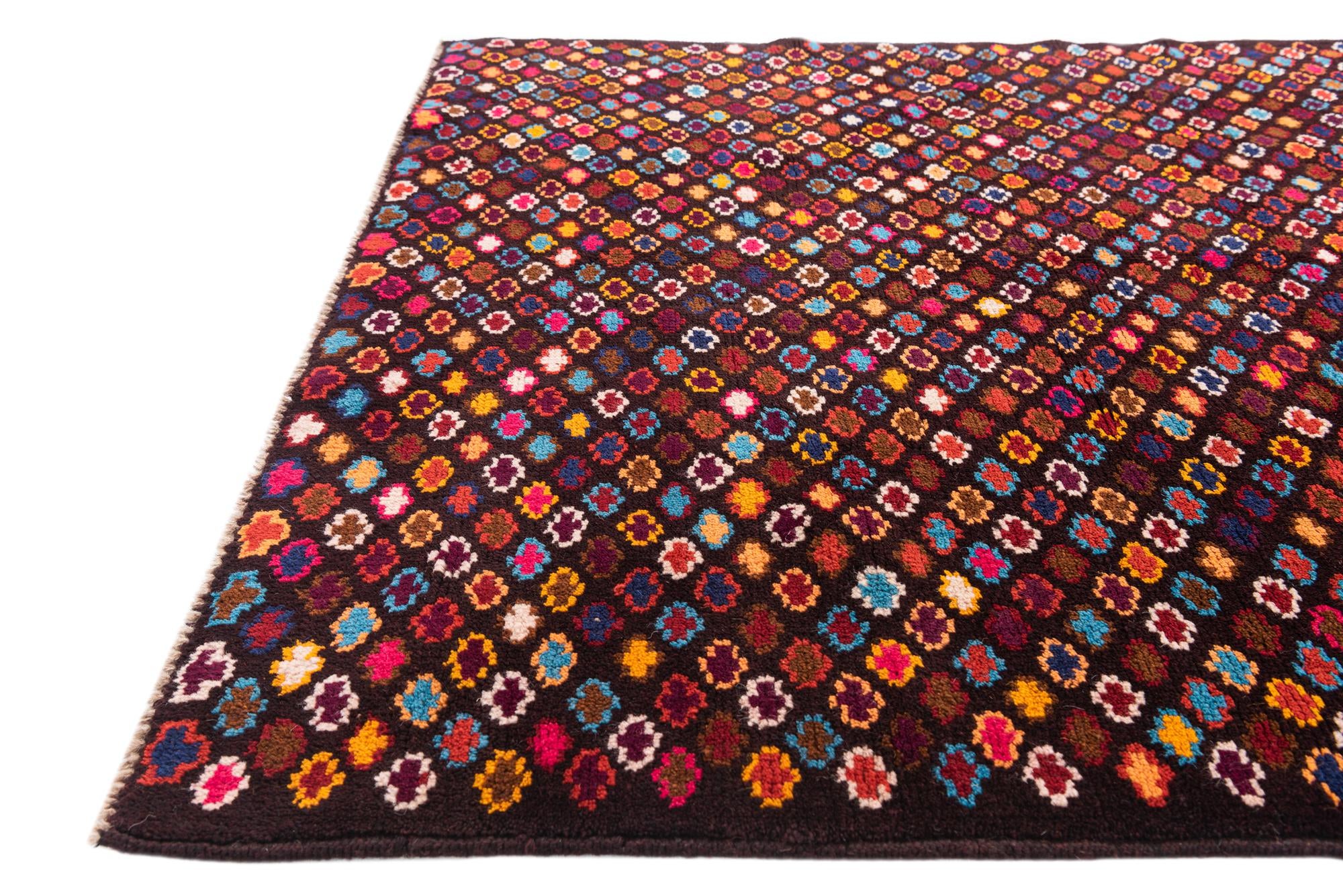 3' 9 x 6' Hand Knotted Balouch Wool Rug