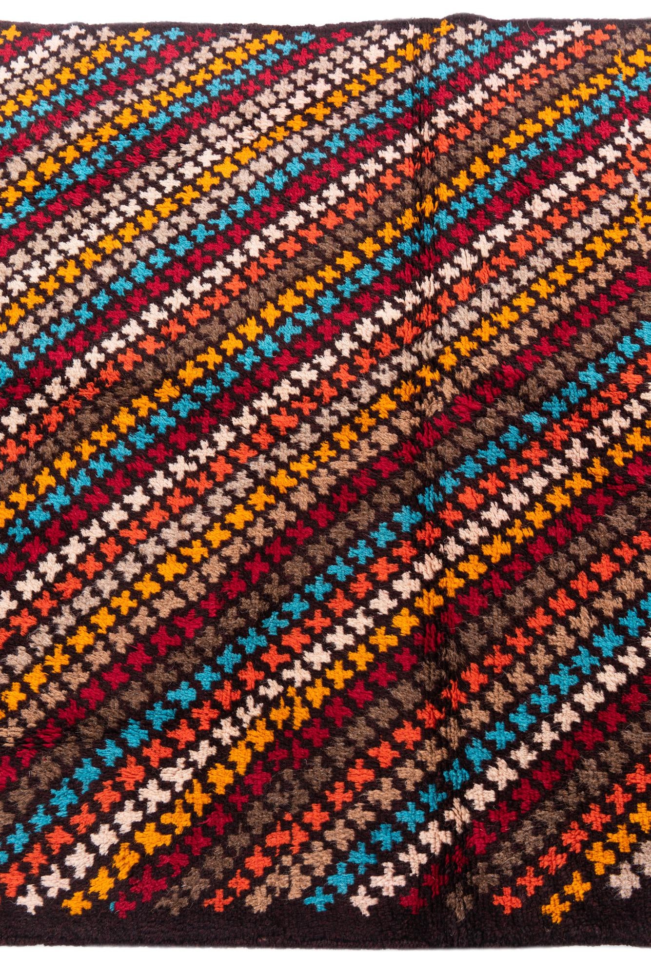 3' x 6' Hand Knotted Balouch Wool Rug