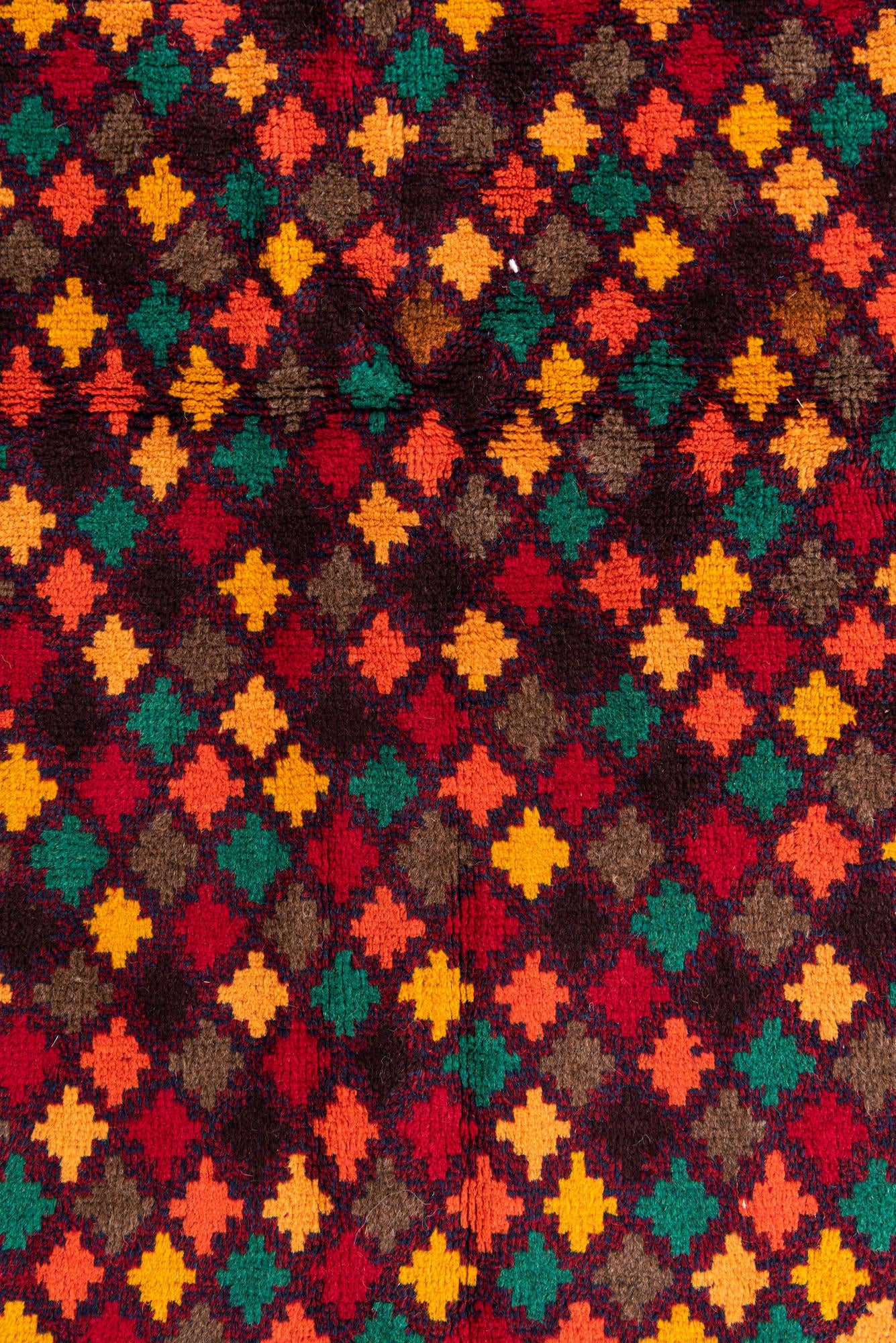 4' x 5' 9 Hand Knotted Balouch Wool Rug