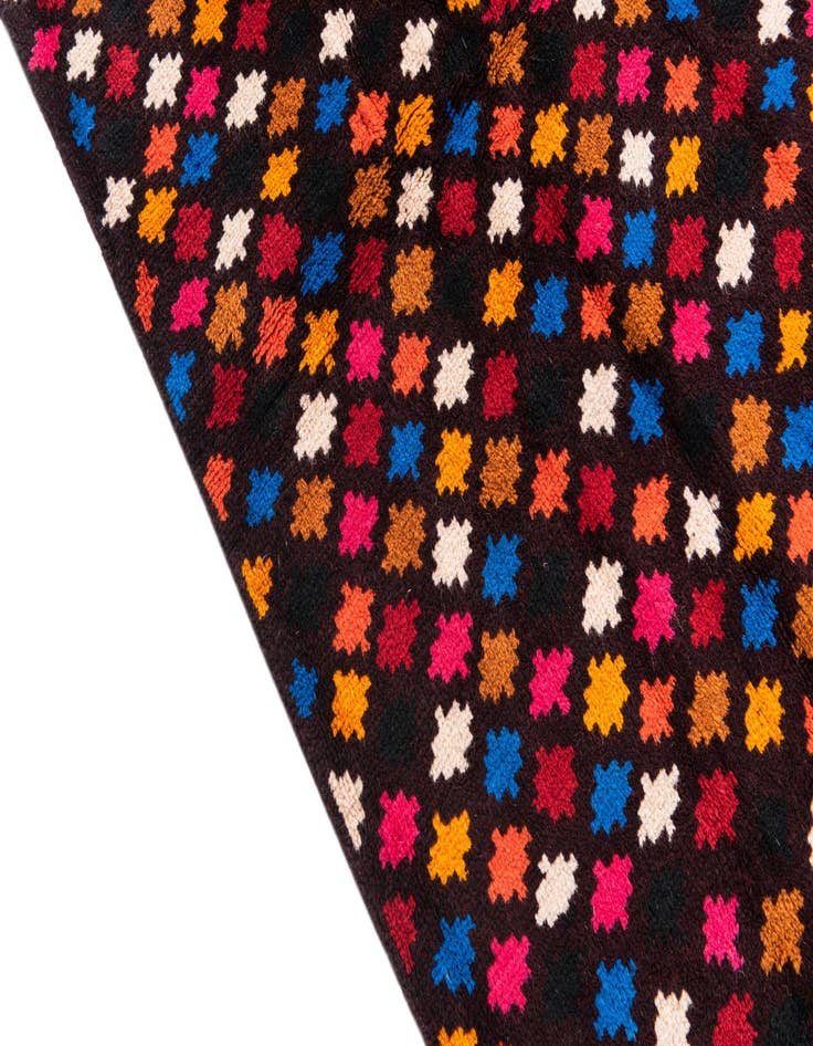 Detail image of 4' x 6'  Hand Knotted Balouch Wool Rug