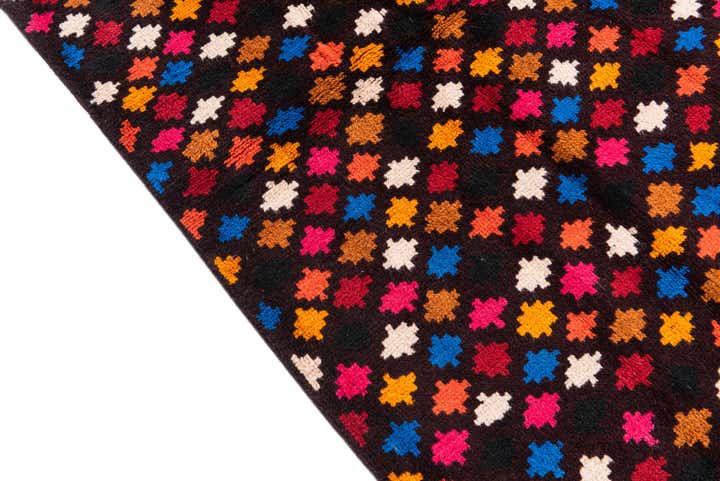 4' x 6' Hand Knotted Balouch Wool Rug